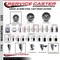 Service Caster 3'' Semi Steel Swivel 3/4'' Expanding Stem Caster Total Lock Brake SCC-EXTTL20S314-SSS-34 - alternate 3